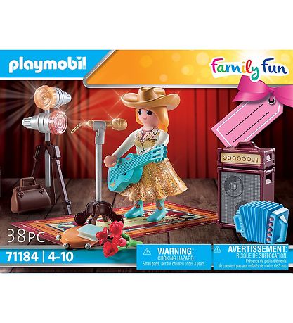 Playmobil Family Fun - Country-Sänger - 71184 - 38 Teile