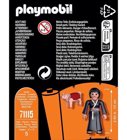 Playmobil Naruto - Shizune - 71115 - 5 Parts