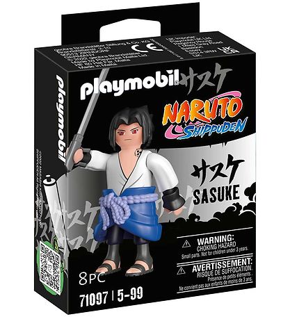 Playmobil Naruto - Sasuke - 71097 - 8 Partar