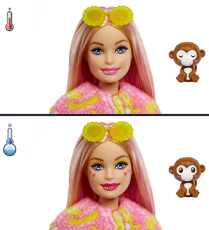 Barbie Puppe - Cutie Enthüllung - Jungle - Affe