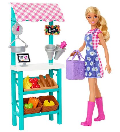 Barbie Doll set Farmers Market Playset KW RO