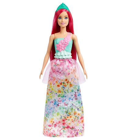 Barbie Docka - Core Royal - Rosa Hår