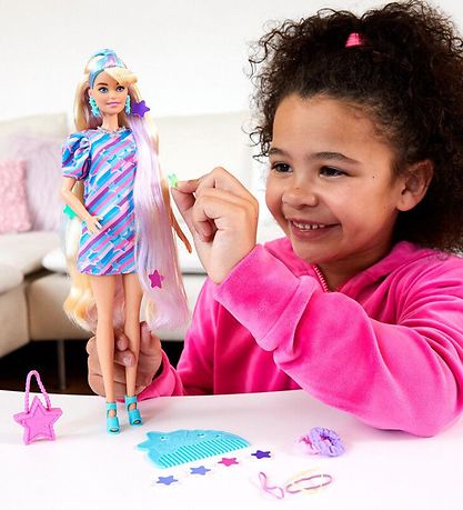 Barbie Docka - Helt hår - Stjärnor