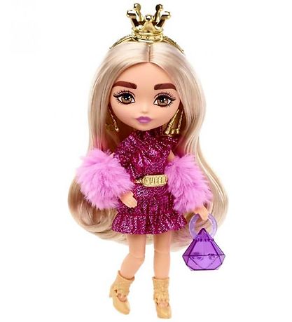 Barbie Puppe - Extra Minis - Gold Krone