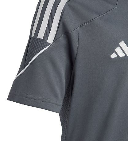 adidas Performance T-shirt - TIRO 23 JSY Y - Grey/White
