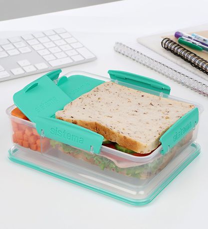 Sistema Lunchbox - Snack Attack To Go - 975 mL - Turquoise