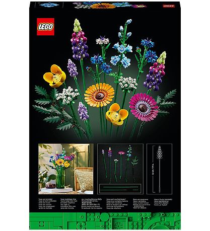 LEGO® Icons - Vönd af villtum blómum 10313 - 939 Partar
