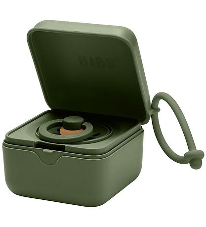 BIBS Pacifier box - 7x5 cm - Hunter Green