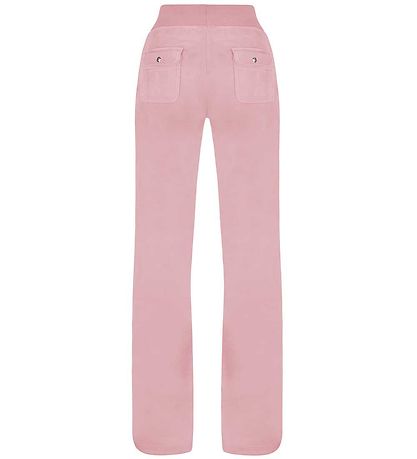 Juicy Couture Velvet Trousers - Pink Nectar