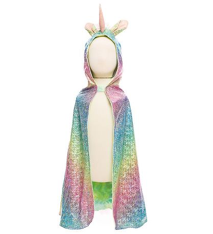 Great Pretenders Búningur - Skikkju - Rainbow Unicorn/Dreki