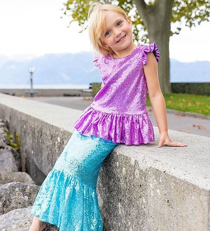 Great Pretenders Maskeradkläder - Sjöjungfru - Paljetter Sparkle