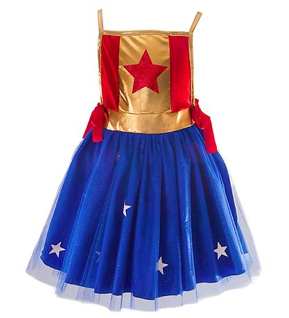 Great Pretenders Costume - Superhero - Blue/Red/Gold