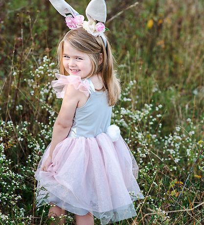 Great Pretenders Costume - Dress w. Hairband - Woodland Bunny