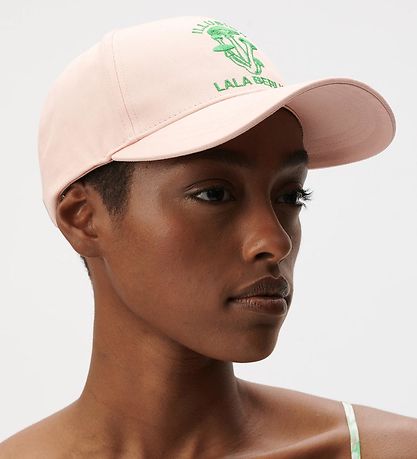 Lala Berlin Casquette -Hka - Sea Shell av. Vert