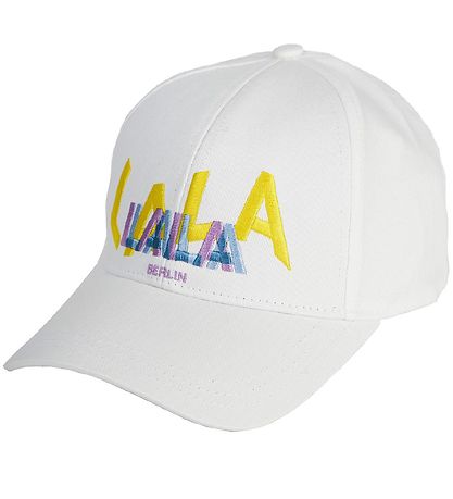 Lala Berlin Cap - Karlkyns - Egret M. Útsaumur