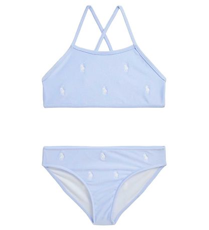 Polo Ralph Lauren Bikini - Titta på Hill - Blå m. Logotyper