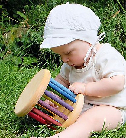 Grimms Wooden Toy - Rattle - Multicolour