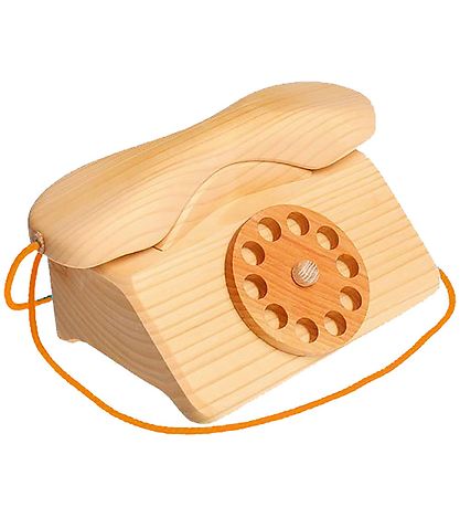 Grimms Holzspielzeug - Telefon - Natur