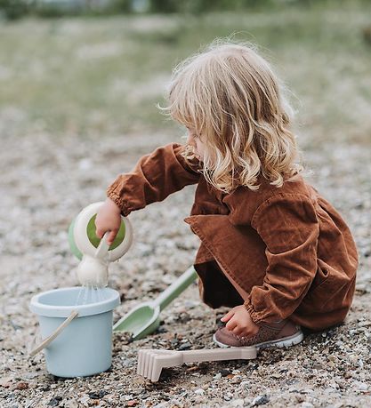 Dantoy BIO Plastic Fötusett - 4 Partar - Blár/Grænt