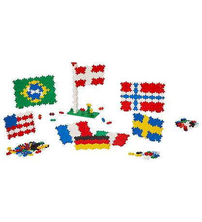 Plus-Plus Learn To Build - 700 pcs - Flags Of The World