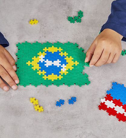 Plus-Plus Learn To Build - 700 pcs - Flags Of The World