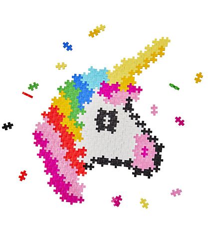 Plus-Plus Puzzle Town Number - 250 pcs - Unicorn