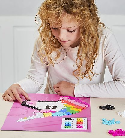 Plus-Plus Puzzle Town Number - 250 pcs - Unicorn