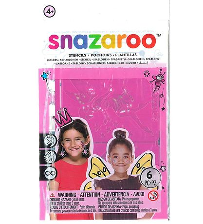 SNAZAROO Stencil - Sniðmát fyrir húðflúr - 6 Stk.