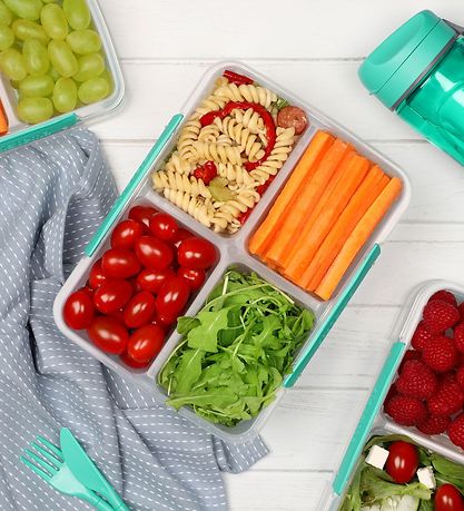 Sistema Lunchbox - Quad Split - 1.74 L - Turquoise