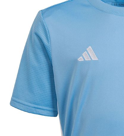 adidas Performance Stuttermabolur - TAFLA 23 - Ljósblátt/Hvítt