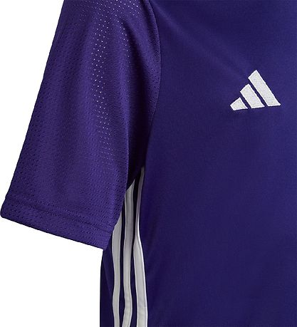 adidas Performance Stuttermabolur - TAFLA 23 - Fjólublátt/Hvítur