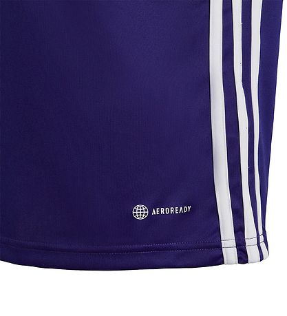 adidas Performance Stuttermabolur - TAFLA 23 - Fjólublátt/Hvítur