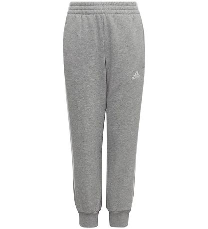 Jogging adidas gris bande blanche clearance