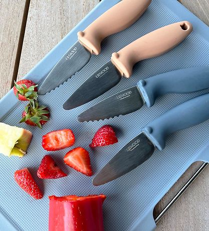 Liewood Schneidmesserset - 2er-Pack - Perry - Toskana Rose