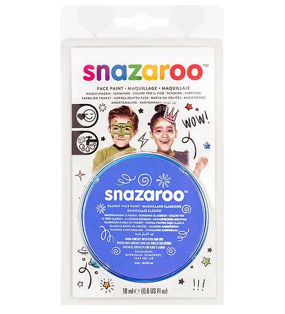 SNAZAROO Andlitsmálning - 18 ml - Sky Blue