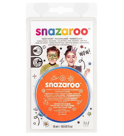 SNAZAROO Andlitsmálning - 18 ml - Appelsína