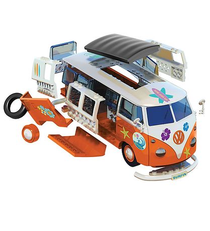 Airfix Set - QUICKBUILD - VW Camper Van Surfin J6032 - 52 Parts