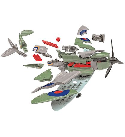 Airfix Sett - QUICKBUILD - D-Day Spitfire J6045 - 34 Partar