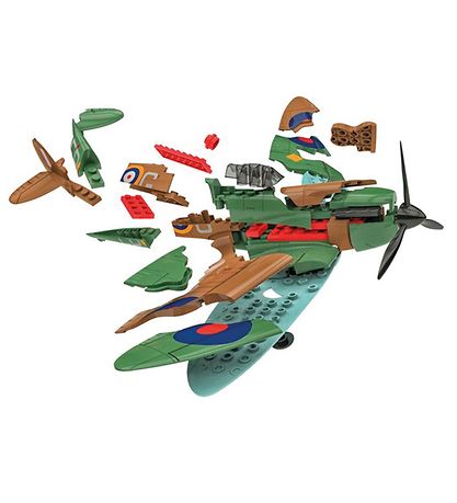 Airfix Sett - QUICKBUILD - Spitfire J6000 - 34 Partar
