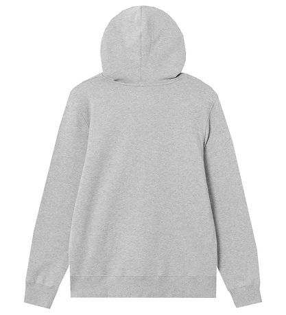 Wood Wood Hoodie - Ian - Grey Melange