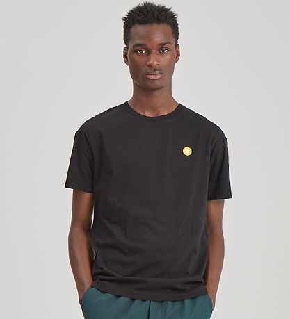Wood Wood T-shirt - Ace - Black