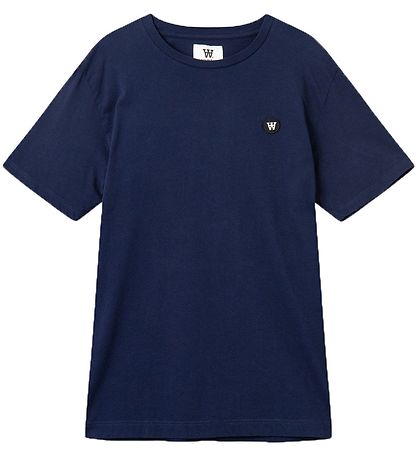 Wood Wood T-shirt - Ace - Navy