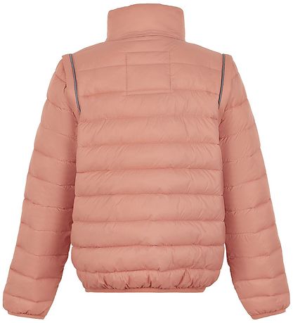 Mikk-Line Vadderad jacka/Väst - 2-I-1 - Tawny Brown