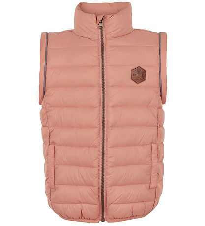 Mikk-Line Vadderad jacka/Väst - 2-I-1 - Tawny Brown