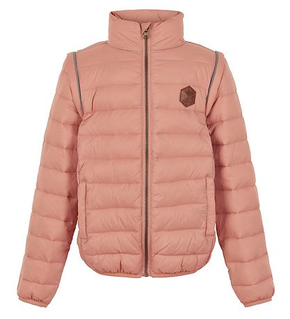 Mikk-Line Vadderad jacka/Väst - 2-I-1 - Tawny Brown