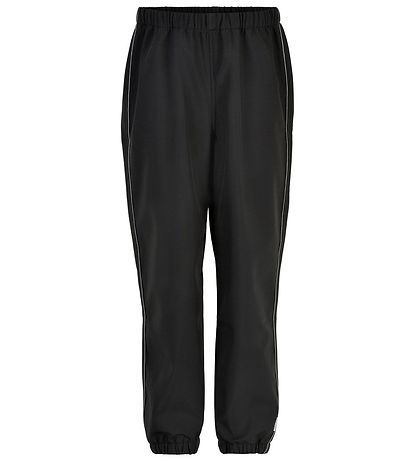 Mikk-Line Softshellbyxor m. Fleece - Svart