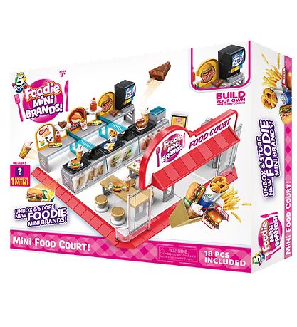 Mini Brands - Foodie - 18 Parts - Mini Food Court
