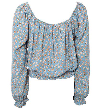 Hound Bluse - Flower - Sky Blue