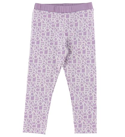 Moncler Leggings - Fjólublátt/Hvítur