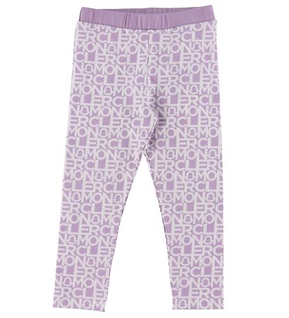 Moncler Leggings - Purple/White